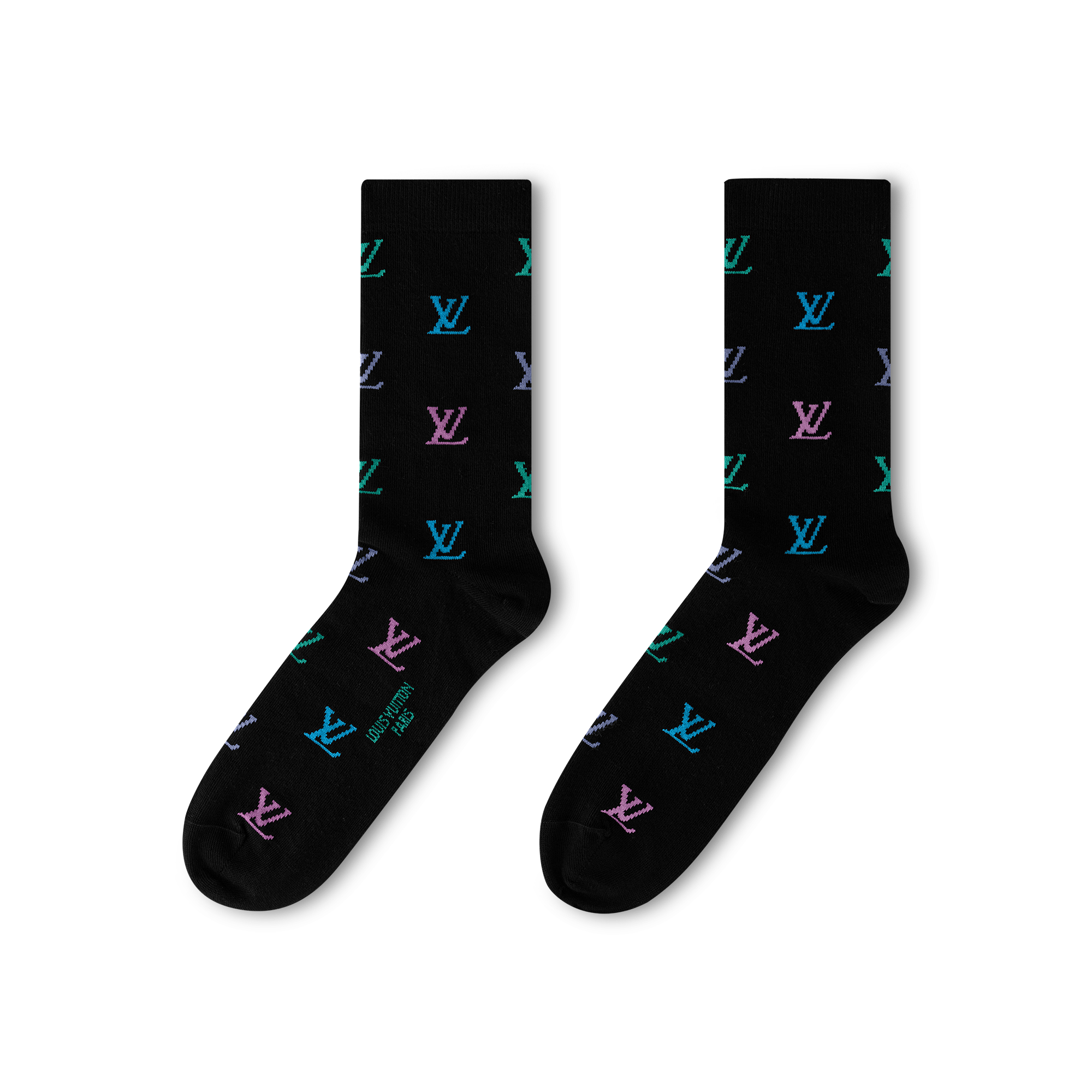 LV Blason Shading Socks S00 - Accessories | LOUIS VUITTON